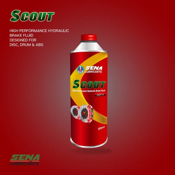 SENA Scout Brake Fluid DOT-4 500ml - Image 2