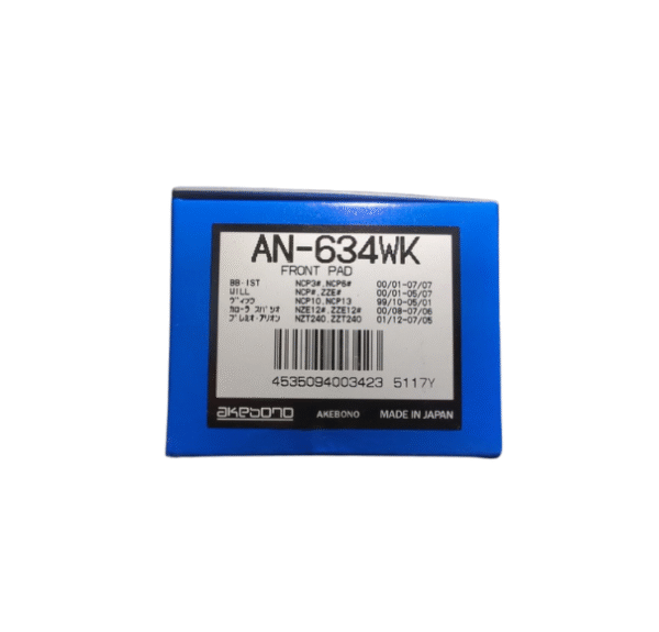 Akebono AN-634WK Front Brake Pads - Image 3